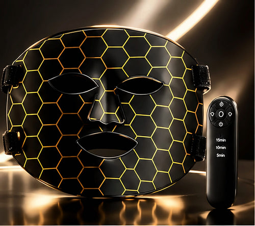 Face avant du masque LED